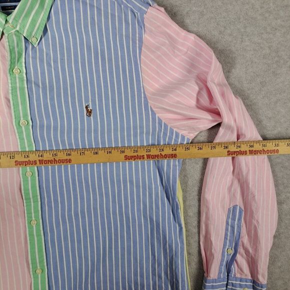Ralph Lauren Multicolor Striped Casual Button Down Shirt - Picture 7 of 12
